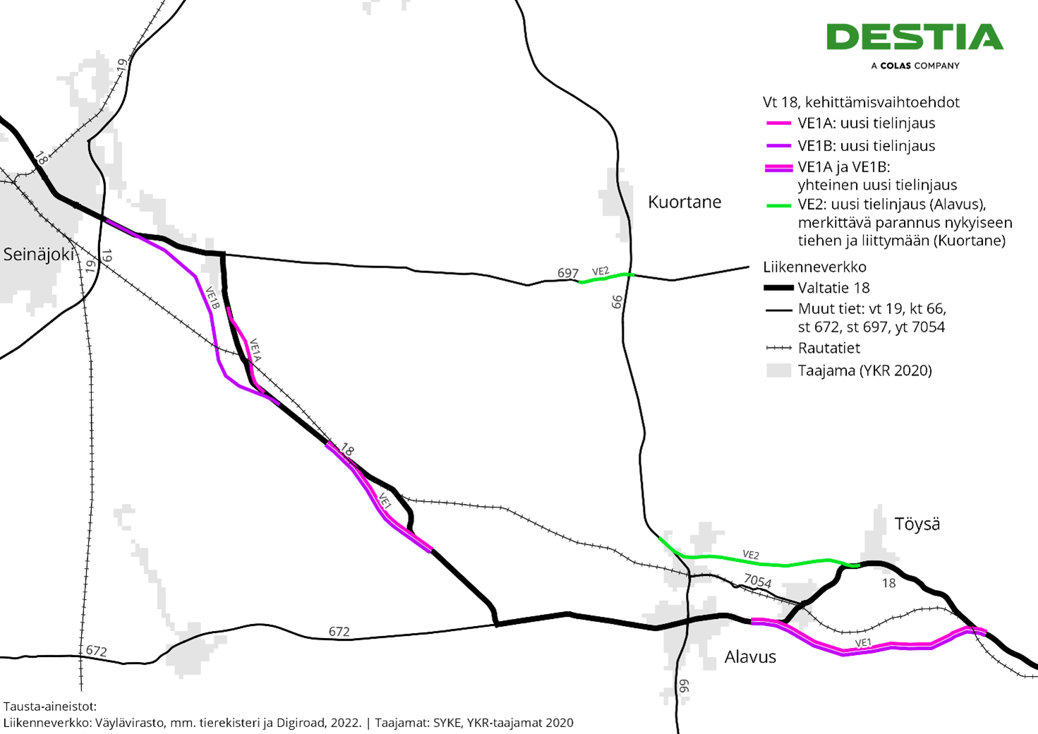 Valtatie 18 Pääsuuntaselvitys Seinäjoki-Alavus On Valmistunut | Etelä ...