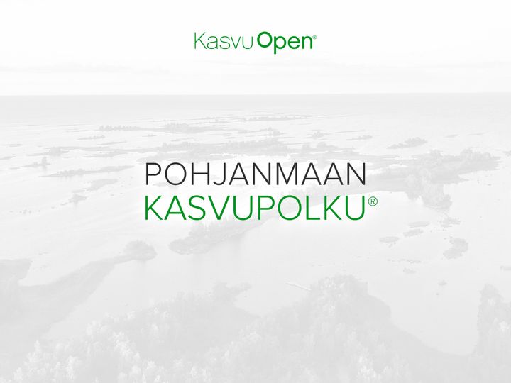 Yrittäjille maksuttoman sparrauksen mahdollistavat Kasvu Openin valtakunnalliset kumppanit yhdessä Pohjanmaan Kasvupolku®-kumppaneiden kanssa.