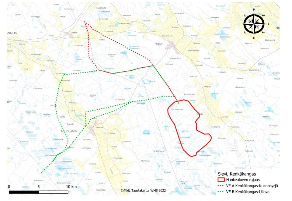 Pohjois-Pohjanmaan ELY-keskus On Asettanut Nähtäville Sievin ...