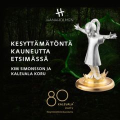 Kutsu medialle: Kim Simonsson ja Kalevala Koru – kun taiteesta tulee koruja  | Hanasaari - ruotsalais-suomalainen kulttuurikeskus