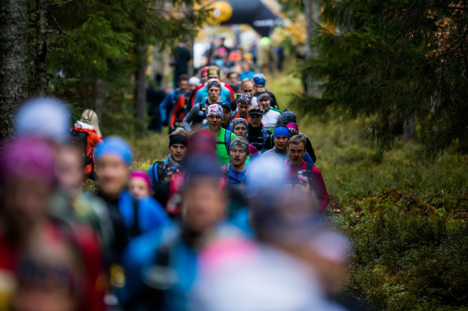 Vaarojen Maraton 2014 lähtösuora