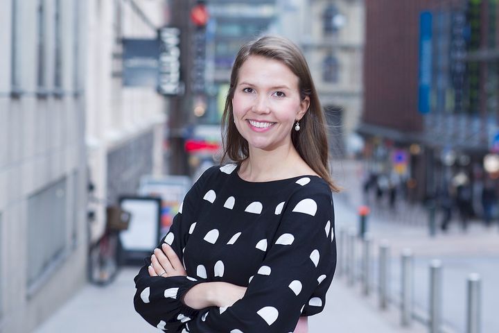 Pedagogie magister Anna-Christina Martin är ny utvecklingschef vid enheten för svenska ärenden. Foto: Linda Tammisto.