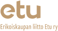 Erikoiskaupan liitto Etu ry-logo