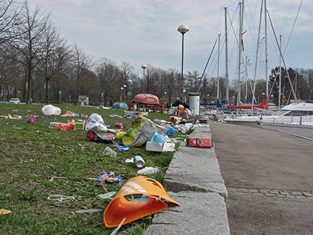 Stadin vappu siistiytyy vuosi vuodelta | Helsingin kaupunki,  kaupunkiympäristön toimiala