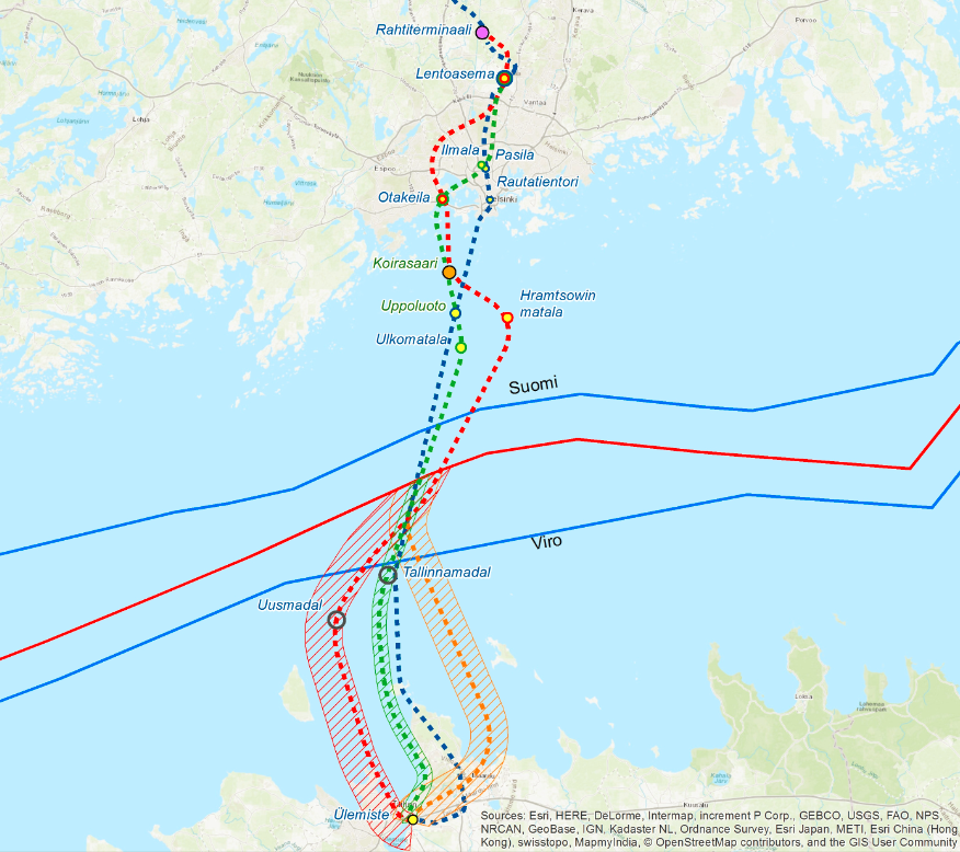 Suomen ja Viron välinen rautatietunnelihanke | Finest Bay Area Development  Oy