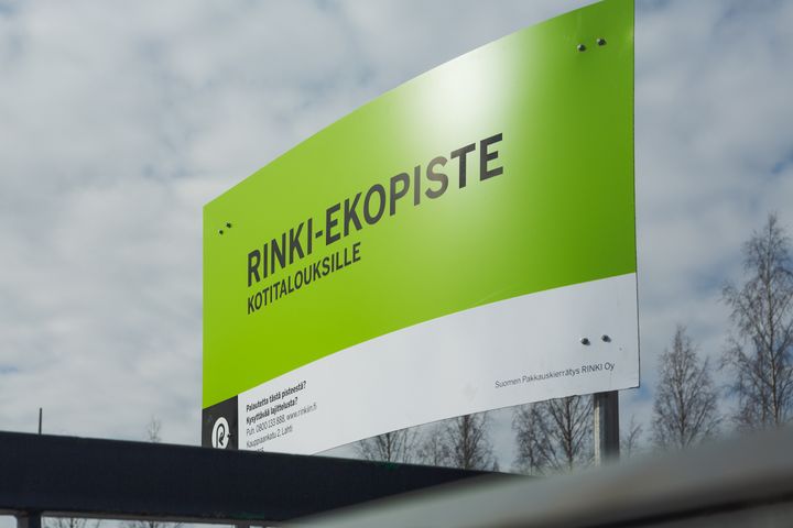 Rinki-ekopiste Lopen Launosissa siirtyy | Suomen Pakkauskierrätys RINKI Oy