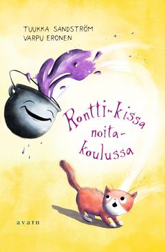 kansi: Tuukka Sandström ja Varpu Eronen, Rontti-kissa noitakoulussa