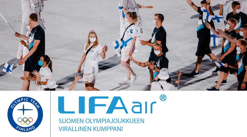 Lifa Air on Suomen olympiajoukkueen virallinen kumppani