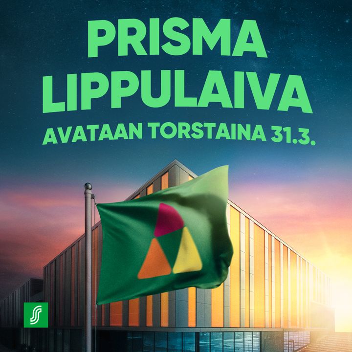 Uusi kaupunki-Prisma avataan kauppakeskus Lippulaivaan Espoossa torstaina  . klo 10 | HOK-Elanto