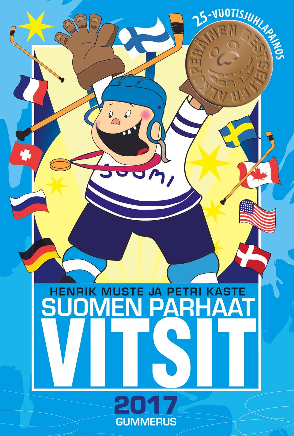 Mediatiedote: Suomen Parhaat Vitsit -vuosikirja Ilmestyy 25. Kerran ...