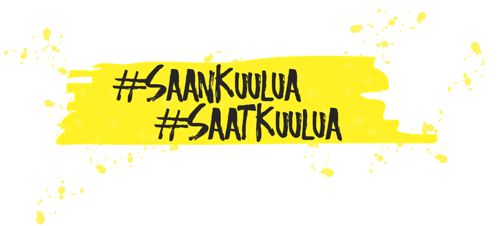 Teksti Saan kuulua Saat kuulua