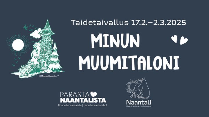 Tänä vuonna Taidetaivalluksessa on muumiteema 80-vuotisjuhlavuoden kunniaksi.