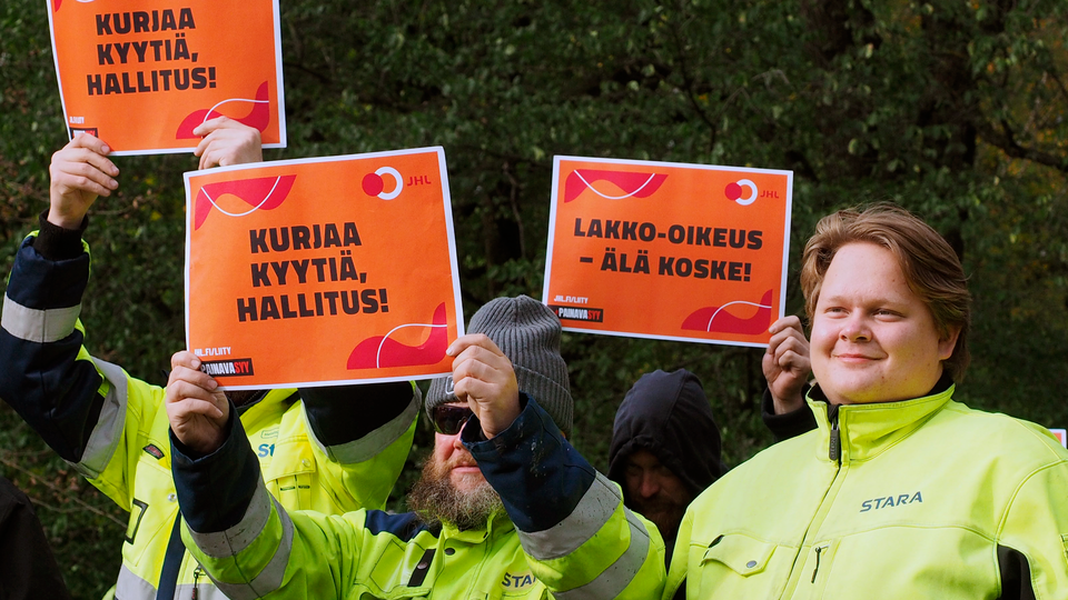 Ammattiliitto JHL Jatkaa Poliittisia Lakkoja, Vuorokauden ...