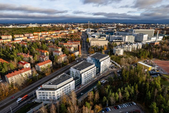 Tammisairaala sijaitsee Meilahdessa Paciuksenkadun ja Zaidankadun välissä, lähellä Iho- ja allergiasairaalaa. Tammisairaalan kerrospinta-ala vastaa noin kahta Haartmanin sairaalaa.