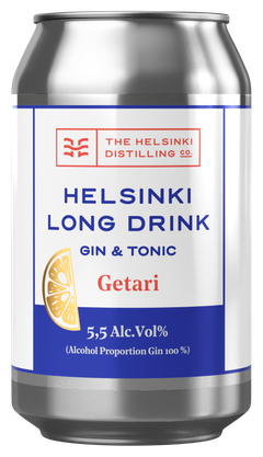 The Helsinki Distilling Company luomassa 5,5-prosenttisessa Getarissa maistuu ja tuoksuu kansainvälisesti palkittu Helsinki Dry Gin, luonnollisesta kiniinistä valmistettu tonicvesi ja aito sitruunamehu.  Getari nautitaan kylmänä sellaisenaan tai jäillä täytetystä lasista sitruunaviipaleen kera.