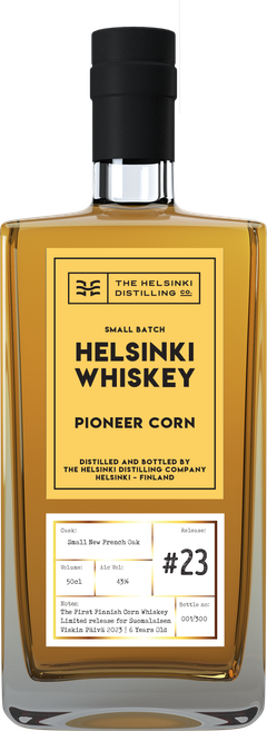 Helsinki Small Batch Pioneer Corn Whiskey Release #27