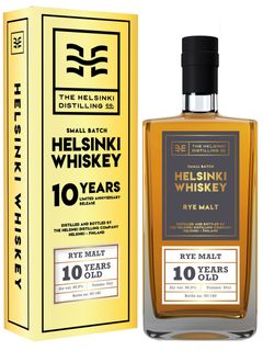 Helsinki Whiskey Rye Malt 10 years Anniversary Release