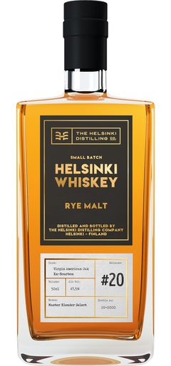 Helsinki Small Batch Rye Malt Whisky Release #20