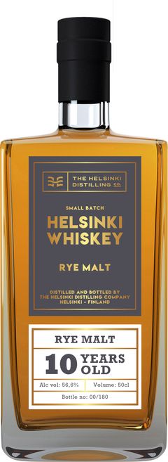 Helsinki Whiskey Rye Malt 10 years Anniversary Release