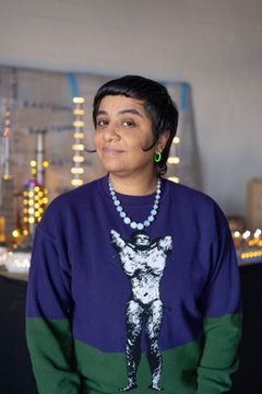 Artist Monira Al Qadiri.