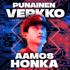 Aamos Honka: Punainen verkko, äänikirjan kansi