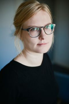 Kirjailija Anna-Liisa Ahokumpu