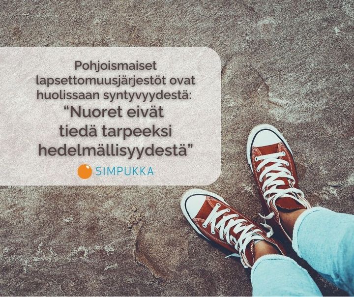 Pohjoismaiset lapsettomuusjärjestöt ovat huolissaan syntyvyydestä: “Nuoret eivät tiedä tarpeeksi hedelmällisyydestä”