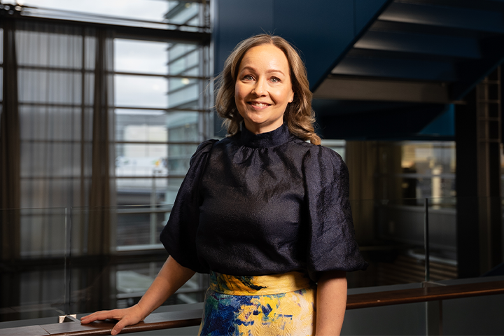 Danske Bank Suomen yritysasiakkaista vastaava johtaja Marjaana Mäkinen