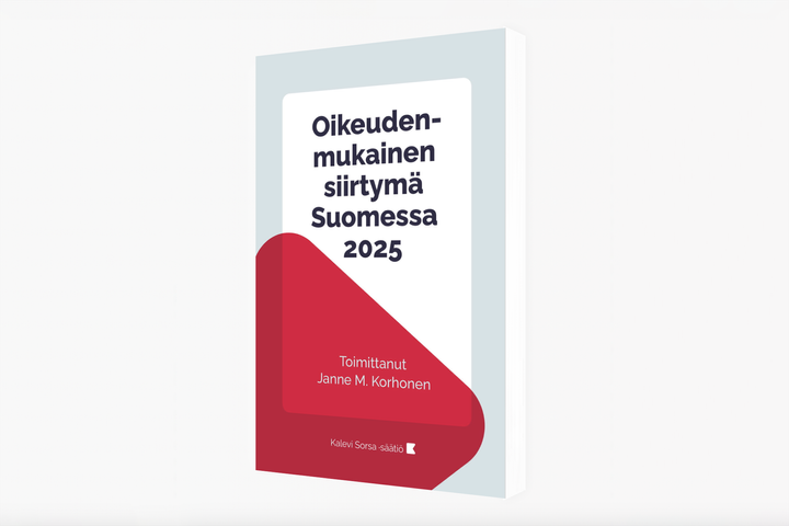 Oikeudenmukainen siirtymä Suomessa 2025 -tutkimusraportti analysoi vihreän siirtymän tilaa ja etsittää ratkaisuja siirtymän toteuttamiseksi oikeudenmukaisella tavalla.