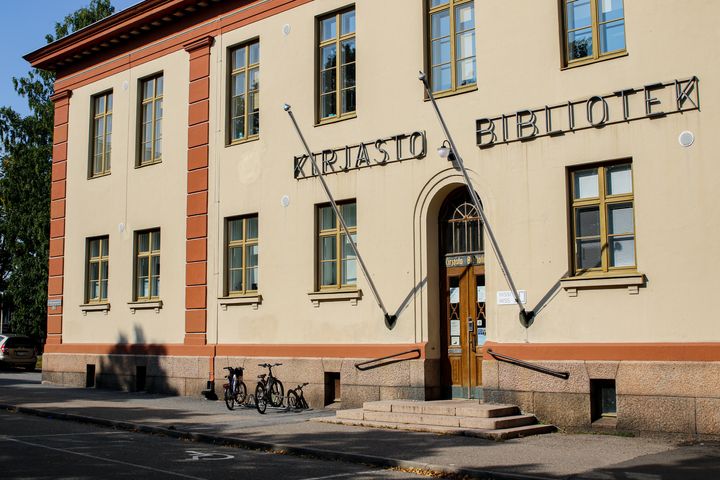 Brändö bibliotek. Foto: Vasa stad.