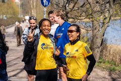 Wings for Life World Run Töölönlahdella