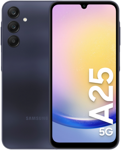 Samsung Galaxy A25 5G musta 128GB -älypuhelin