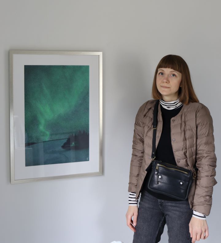Kateryna Yehorova on Osuuskauppa Suur-Savon vuoden 2024 kummitaiteilija