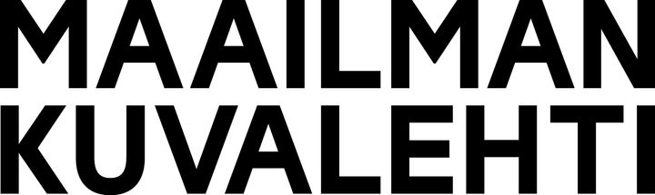 Logo, jossa lukee Maailman Kuvalehti.