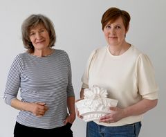 Minna Moision ja Anne Nisulan kuva © Bosse Fagerström