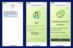 Kohta asiakas voi ilmoittautua vastaanotoille älypuhelimella Haapajärven ja Oulaisten sosiaali- ja terveyskeskuksissa.