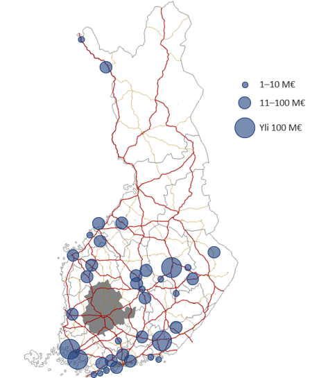 Tieinvestoinnit kiertävät Pirkanmaan. Hallituskauden 2024- 2027 yli miljardin euron panostuksista tieverkkoon ei ole kohdistunut euroakaan Pirkanmaalle.