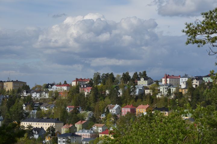 Tampereen Pispalan harjumaisemia