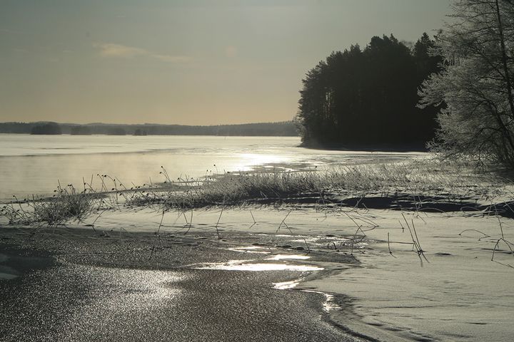 Keväinen järvi