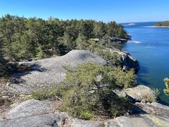 Landskap från skärgård i Pargas