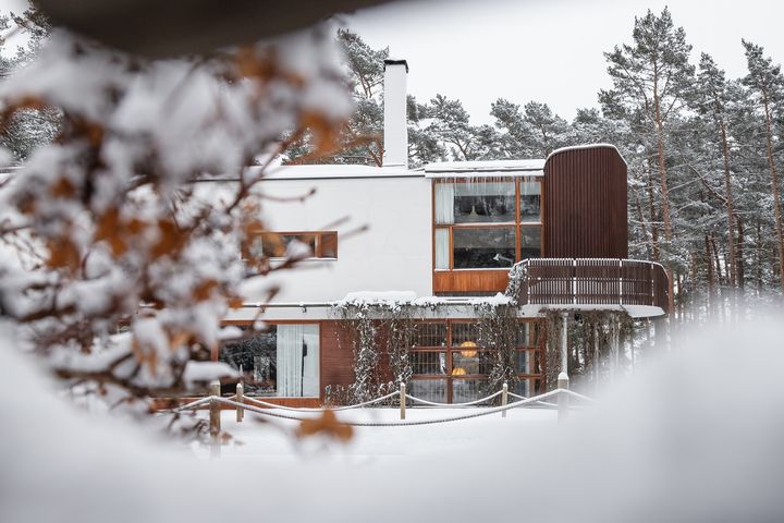 Villa Mairea Noormarkussa vuonna 2023. Kuva: Jarno Kylmänen, Mairea-säätiö