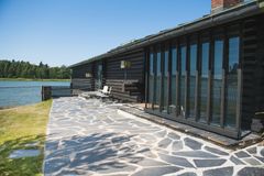 Tamminiemestä voi hakea vinkkiä myös siihen, kuinka rakennetaan sauna, jossa syntyvät suuret päätökset. Kuva: Maija Huitu / Suomen kansallismuseo.