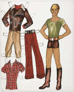 Vesa-Matti Loiri ilmestyi Apu-lehdessä vuonna 1971. Kuva: Rauni Palosen kokoelma, Museovirasto