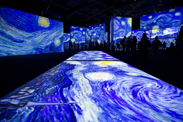 The multisensory experience celebrating the art of Vincent van Gogh will be on display at Tampere Hall, Finland.