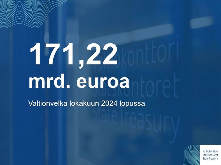 Valtiokonttori julkaisee valtionvelan tilastot lähtökohtaisesti joka kuukauden 5. päivänä.