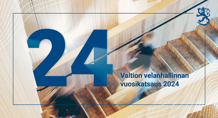 Vuosikatsaus summaa valtion lainanoton, kassanhallinnan ja valtionvelan riskienhallinnan tapahtumat sekä kuvaa valtionlainanmarkkinoiden toimintaympäristöä vuonna 2024.