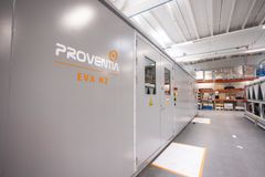 Proventia EVA H2 modular test facility for hydrogen fuel cell testing