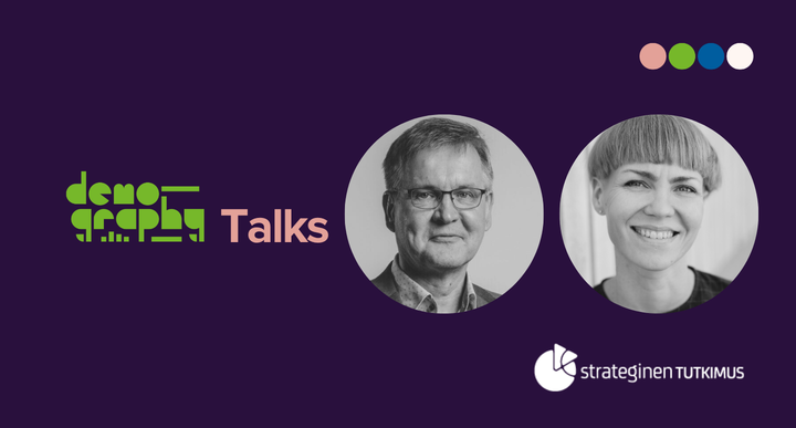 Demo Talks -webinaarin puhujat Ismo Linnosmaa ja Kaarina Korhonen