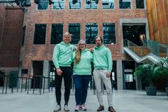 Commu is built by three young friends, Sami Ekmark, Karoliina Kauhanen and Ronnie Nygren.