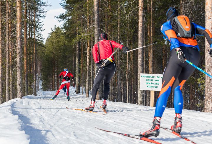 Pogostan Hiihto tarjoaa sarjat 30 ja 60 kilometrille sekä vapaalla että perinteisellä hiihtotavalla.